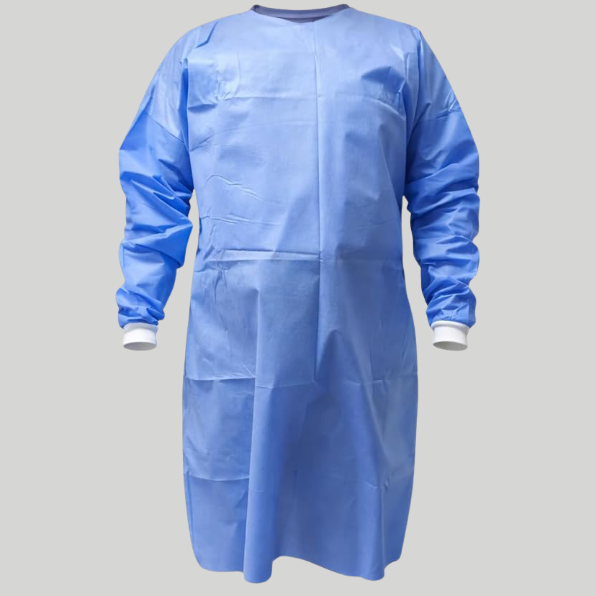 BATA DESECHABLE EN TELA SMS GRADO MÉDICO